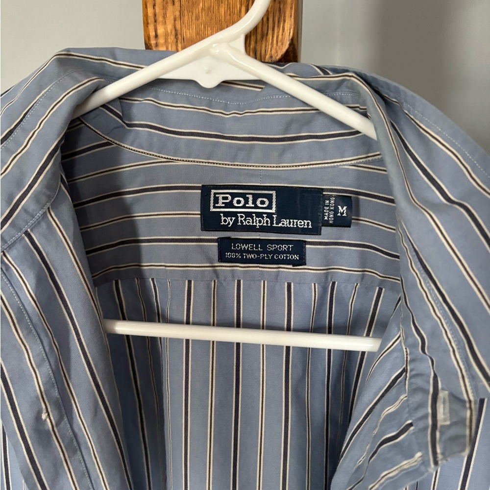 Polo Ralph Lauren Blue Striped Shirt